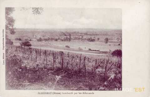 Saint-Agnant bombardé  (Meuse)